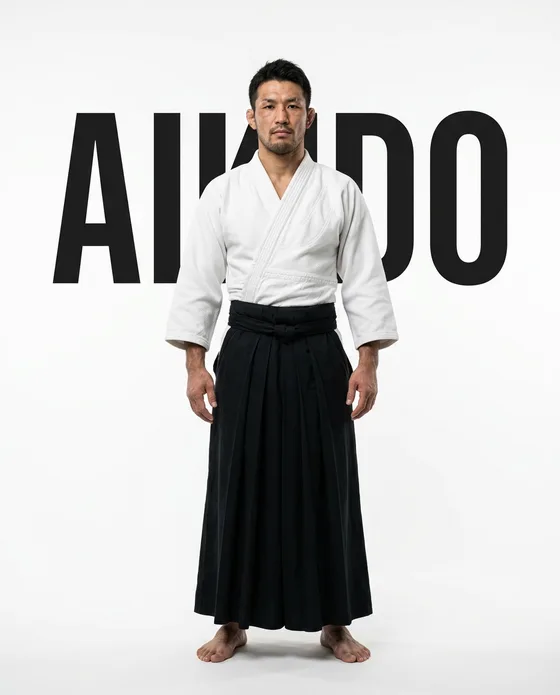 Aikido athlete