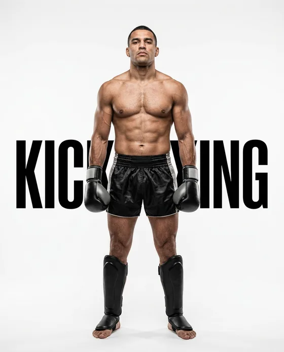 Kickboxing athlete